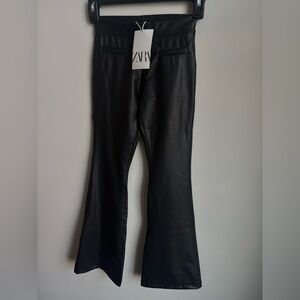 Zara Kids Black Flared Pants